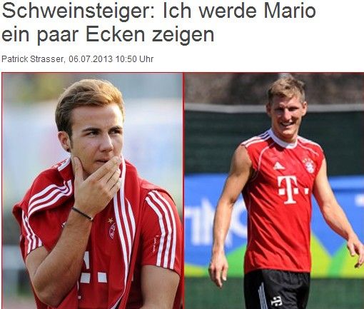 《慕尼黑晚报》：小猪称会照顾好格策