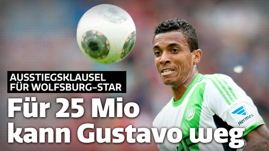 《图片报》：古斯塔沃合同中有一条价值2500万欧元的解约金条款