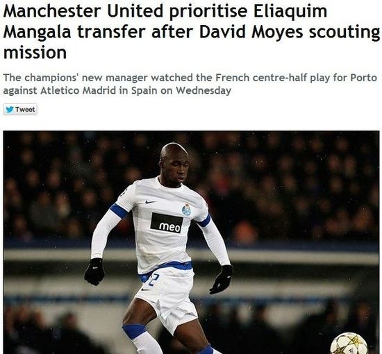 镜报：莫耶斯亲自考察曼加拉欲冬窗收购此人