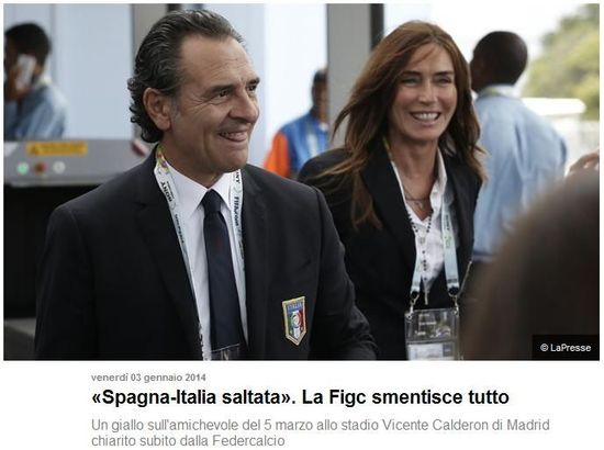 《罗马体育报》:意大利西班牙确定热身赛时间