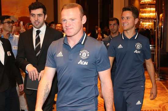 鲁尼:非常期待中国之行 穆帅执教曼联让人兴奋