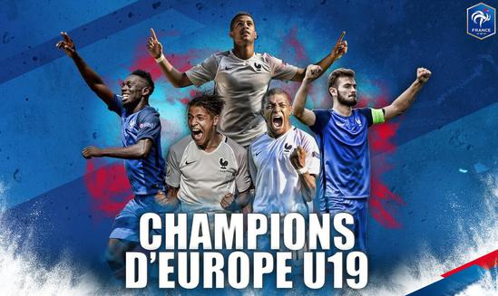 U19欧锦赛-法国4-0胜意大利夺冠 巴黎射手夺金靴