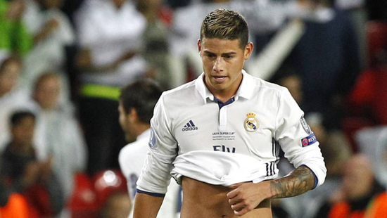 J罗还是替补只踢12分钟 C罗保他不被卖给切尔西