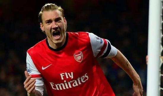本特纳曾在阿森纳效力多年