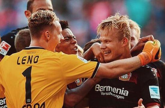 德甲-替补15分钟戴帽药厂3-1逆转 赫塔获2连胜